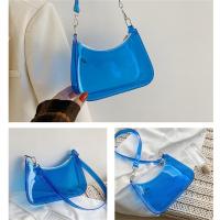 Bolso De Hombro Para Mujer En Gel De Vidrio Transparente Estilo Y2K Pequeño Con Cierre De Cremallera Bolso De Moda Versátil - details 20