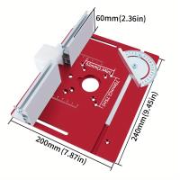 Sistema De Elevación Para Router De Carpintería Con Placa De Aluminio Para Motores De 65mm Herramientas DIY Para Machaca Y Grabado En Trabajar La Madera - details 1