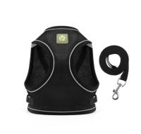 Harnés Para Perros Y Gatos Resistente Al Escape Transpirable Con Correa Para Caminar Al Aire Libre Control Fácil Harnés Reflejo Para Mascotas - details 24