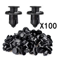 100Pcs Clips De Parachoques Para Agujero De 10mm Clips De Nylon Plástico Asegurador De Tornillo Retenedor Para Honda - details 1