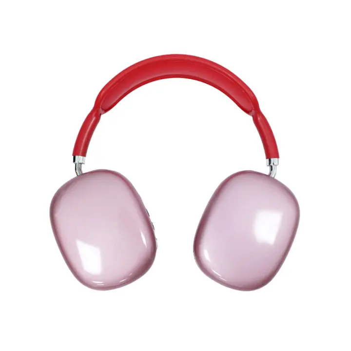 Auriculares inalámbricos Bluetooth supraurales con batería de larga duración y micrófono para fitness (plateados) - 1