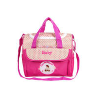 Bolso De Diaper Multifuncional De Un Hombro Con Estampado De Dibujos Animados Ligero Y Portátil Para Mamá Bolsa HOBOS De Medio Tamaño Con Cierre De Cremallera - details 7