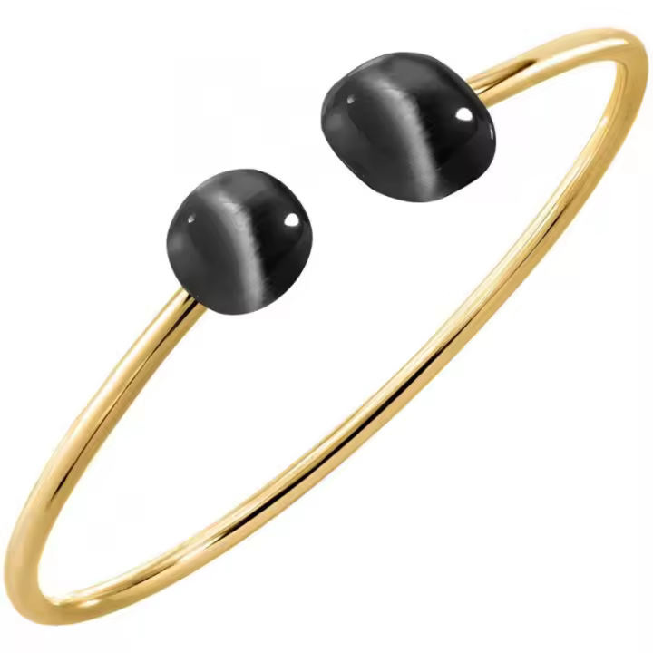 Morellato SAKK102 Pulsera Colección Gemma Plata Amarillo Oro Mill. 925 El Ojo de Gato - 1