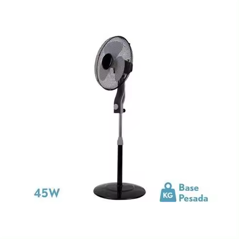 Ventilador de Pie FABRILAMP MÁGICO Negro Gris - 1