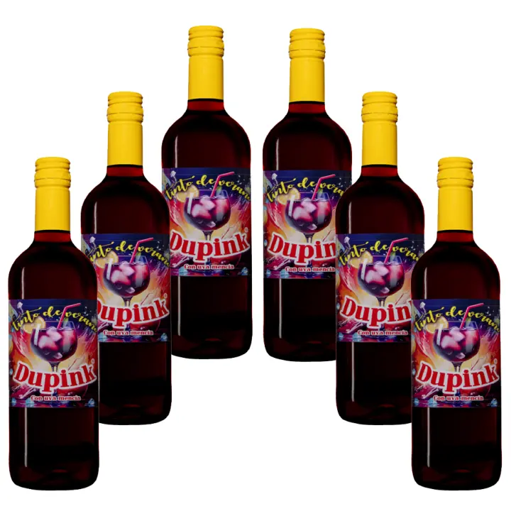 TINTO DE VERANO DUPINK. VINOS GUERRA. CAJA 6 BOTELLAS - 1