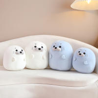Nueva Adorable Peluche De Señorón En Algodón Sastre Juguete De Lobo Marino Suave Regalo Kawaii Para Dormir Y Abrazar - details 1