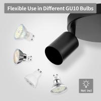 Spotlight LED GU10 Ajustable Para Techo Decoración De Casa Iluminación Interior Pasillo Tienda Lámpara De Traxión Moderna - details 16