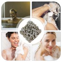 Bola De Baño Creativa 2 En 1 Toalla Loofah Con Cierre De Cordón Exfoliante Suave Esponja De Ducha Herramienta De Cuidado De Piel - details 28