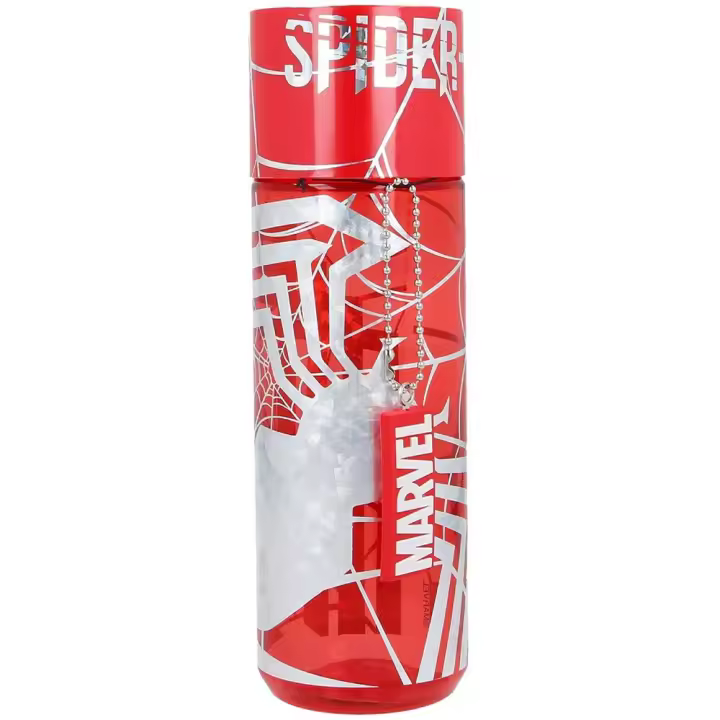 Bolsos Hf Botella Cantimplora Tritan Icon 590 Ml Spiderman - Resistente - 1