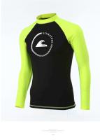 Camiseta De Natación Para Hombres Con Protección UV Ropa De Playa Guardia Contra Picaduras Manga Larga Deportes Acuáticos Camiseta De Surf - details 15