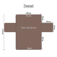 Cubre Sofá Impermeable Y Anti-desgaste Para Niños Y Perros Cove Para Muebles De Sala De Espera Silla De Reposición 1/2/3 Plazas Protección - details 4