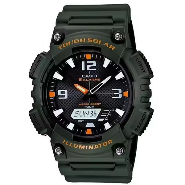 CASIO G-Shock AQ-S810W-3A Reloj digital para hombre de estilo retro - 1