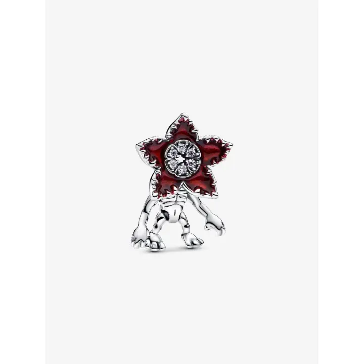 Pandora - Stranger Things - Charm de Demogorgon Móvil-Plata de Lei - 1