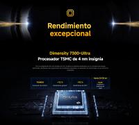 Teléfono Móvil POCO X7 5G Xiaomi Smartphone Versión Global, 8+256GB/12+512GB, Dimensity 7300-Ultra, Batería 5110 mAh con Carga turbo 45 W, Pantalla CrystalRes AMOLED 6,67" 1,5K 120Hz, Cámara principal 50 MP con OIS, HyperOS, IP68 - details 2