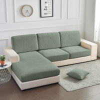 Cubierta De Sofá Impermeable En Tela De Jacquard Estirable Para Sala De Estar Cubierta De Asiento Para Hogar Y Hotel - details 9