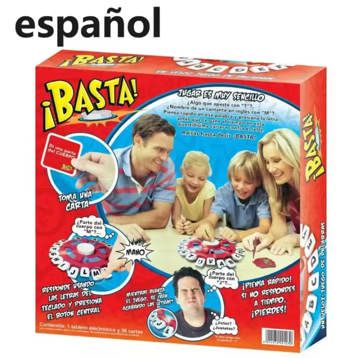Juego Educativo Para Niños TAPPLE En Inglés Y Español Juego Interactivo De Familia Con Tablero Giratorio Letras Del Álphabet Juguete Para Cumpleaños Y Fiestas - 1