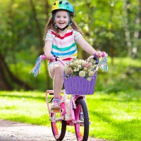 Cesta De Bicicleta Tejida a Mano De Rotan Almacenamiento Para Manillar Frontal Para Niños Y Adultos Bolsa Portabagajes Para Ciclismo - details 9