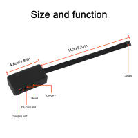 Cámara Mini HD 1080P Portátil Con Visión Nocturna WiFi modulo DIY De Movimiento Detectado Grabación En Loop Y Visión Remota - details 20