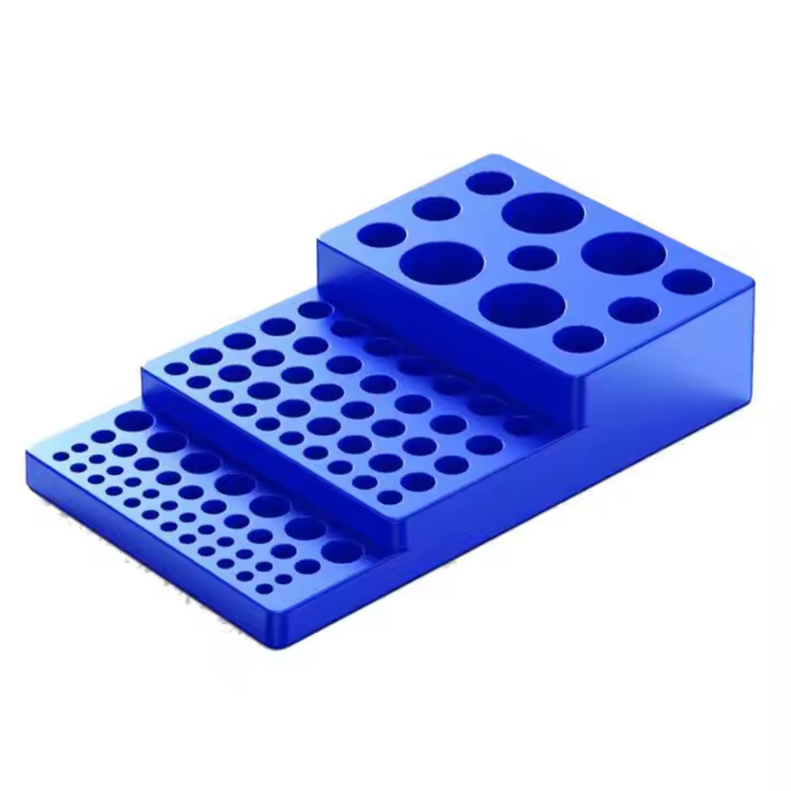 Soporte De Tubos Centrifugales Multifuncionales Para Laboratorio 0.2/0.5/1.5/2/5/10/15/50ml Con Escalones Suministros De Química De Alta Calidad - 1