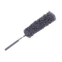 Cepillo De Limpieza Con Manija Larga Retráctil Y Microfibra Para Eliminar Polvo Herramienta De Limpieza Del Hogar Material De Acero Inoxidable Flexible - details 5