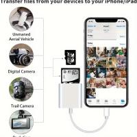Lector De Tarjeta De Memoria Para iPhone Adaptador SD TF a 8Pin Lector De Cámara OTG Cable De Datos Compatible Con iPhone 14 13 12 - details 5