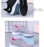 Zapatillas De Verano Para Mujer Comodidad Y Ligereza Calzado Casual Con Bajo (1cm-3cm) Suela De Tela Material Superior De Tela - details 5