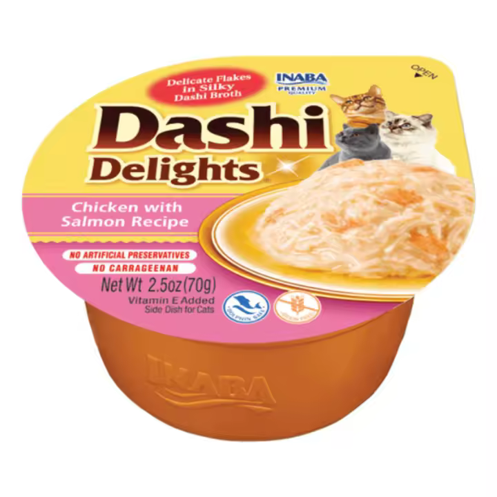 Dashi Delights Pollo y Salmón 6x70 gr - 1
