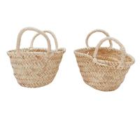 Pack 1,2,8 y 10 Mini Capazitos Cestas Perfecto Para Bodas y Comuniones Medidas 16 cm de Ancho x 18 cm de Alto x 10 cm Base - details 4