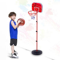 Aros De Baloncesto Portátil Con Bola Y Bombín Ajustable Para Interior Y Exterior Juguete Para Niños DUUTI Sin Químicos De Alta Importancia - details 3