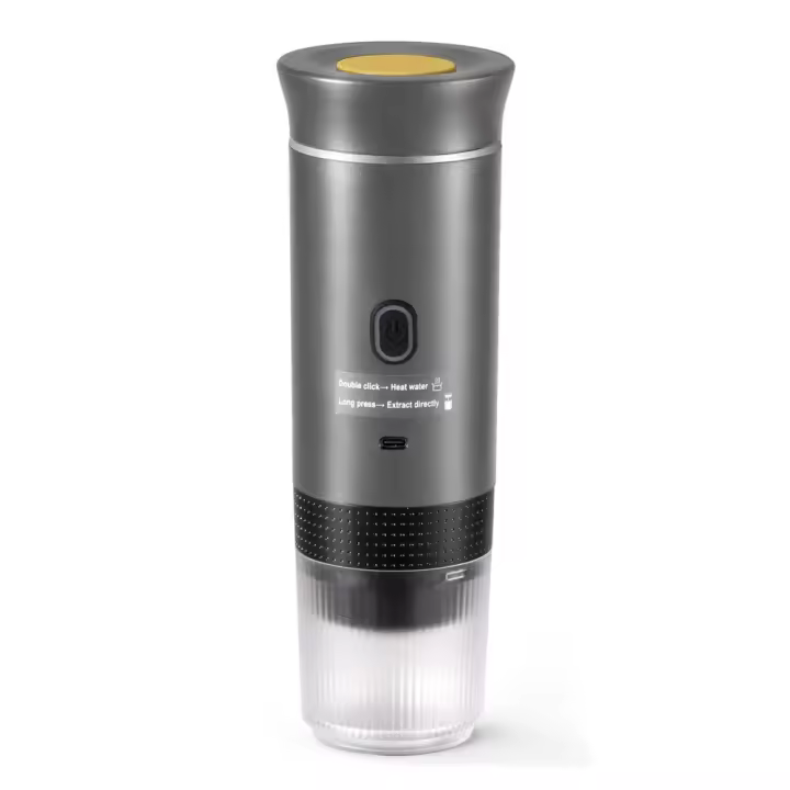 3 en 1 Machine à café expresso électrique portable sans fil pour voiture et maison, cafetière de camping, capsule de poudre, cafetière de voyage - 1