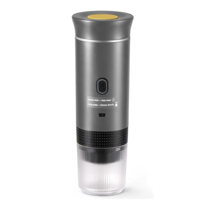 3 en 1 Machine à café expresso électrique portable sans fil pour voiture et maison, cafetière de camping, capsule de poudre, cafetière de voyage - 1
