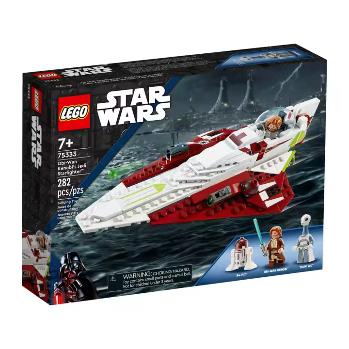 Lego Star Wars Caza Estelar Jedi de Obi-Wan Kenobi 75333 Lego star wars LEGO - 1