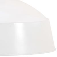 vidaXL Lámpara colgante industrial 58 cm blanca E27 - details 4