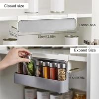Organizador de estantes para especias: Organizador de especias Con 6 frascos de especias GRATIS Estante para especies de cocina Para el interior del Armario - details 1