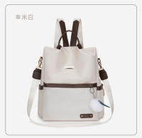 Mochila De Moda Para Mujer Ultra Ligera De Gran Capacidad Antirrobo Bolsa De Hombro Para Viajes Escolaridad Material PU - details 15