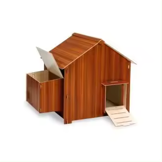 Copele Caseta Manchester para Gallinas con Rampa y Acceso Lateral - 1