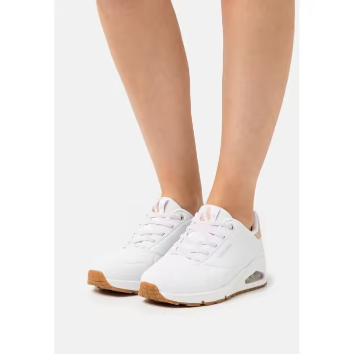 Zapatilla Skechers Uno-Shimmer Away en Blanco para Mujer - 1