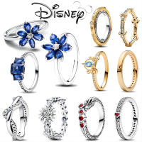 Anillo De Mujer Disney Mickey Esparkling Eternidad Dragon Corona Accesorios Vintage Para Boda Compatible Con Pandora 925 - details 0