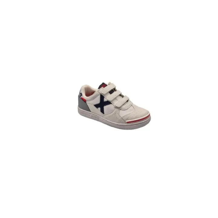 Zapatilla para Fútbol Sala Niños Munich G-3 436 Blanco - 1