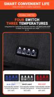Chaleco Calentado Para Hombres Y Mujeres Tamaño 6XL Chaqueta Eléctrica USB Calentador Corporal Térmico Para Invierno Motorista - details 8