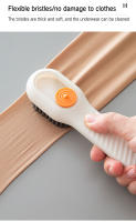 Cepillo De Limpieza Multifuncional Para Zapatos Y Ropa Con Pincel Suave Cepillo De Liquido Para Zapatos Y Prendas Plástico - details 6