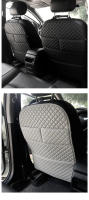 Almohadilla Antipatas De Coche Con Bolsillo Organizador Protector De Asiento Trasero En Cuero Universal Impermeable Para Niños - details 9