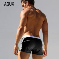 Bathing Suit for Men Low Waist Surfing Trunk Sexy Personality Swim Short with Pocket Beach Board Short Male Swimsuit Comfortable Fit - details 8
