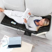 Colchón masajeador Jocca con 4 zonas: cuello, espalda, lumbares y muslos, 10 motores, 5 modos de masaje, intensidad ajustable y calor relajante. Plegable y ligero. Bolsa de transporte opcional. Medidas 165x60cm, potencia 14,4W. Ideal para casa o viaje - details 1