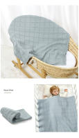 Mantas de DOT Súper suaves para recién nasido, ropa de Cama para Cuna, colcha de Color sólido para cochecito Infantil, Saco de dormir de 90x70cm - details 2