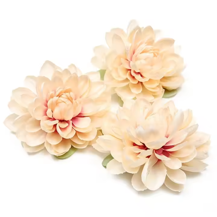 3/5Pcs Flores Artificiales De Seda Hydrangea 10cm Para Decoración De Hogar Boda DIY Corona Accesorios Para Jardín Y Decoración De Aniversario - 1