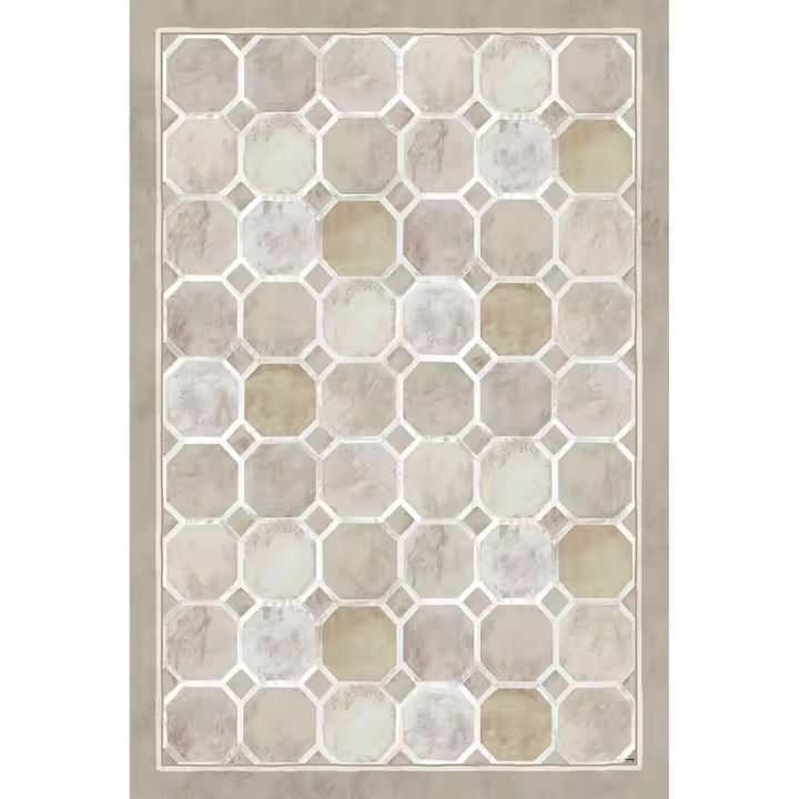 Vilber, Alfombra Vinilo, Baldosas, Azulejos, Pasillo, Cocina, Salón. 10 tamaños y 5 colores diferentes. OCTO.2625 - 1