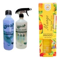 ECOJIN GLOW LAVANDA PH NEUTRO ORIGINAL DE LABONCLER + DIFUSOR + AMBIENTADOR A ELEGIR CASA DE LOS AROMAS. Producto en frasco de vidrio de 100 ml y con 6 sticks. disfruta de una agradable sensación de alegría y vitalidad. - details 6