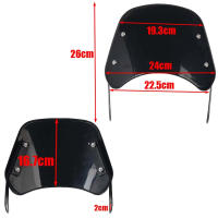 Parabrisas De Motocicleta Modificado Para Yamaha XSR700 XSR125 XSR155 XSR900 Deflector Cubierta Ventosa Universal - details 1