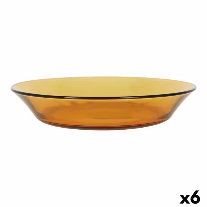 Plato Hondo Duralex Lys 19,5 cm Cristal (Pack 6 uds) - 1